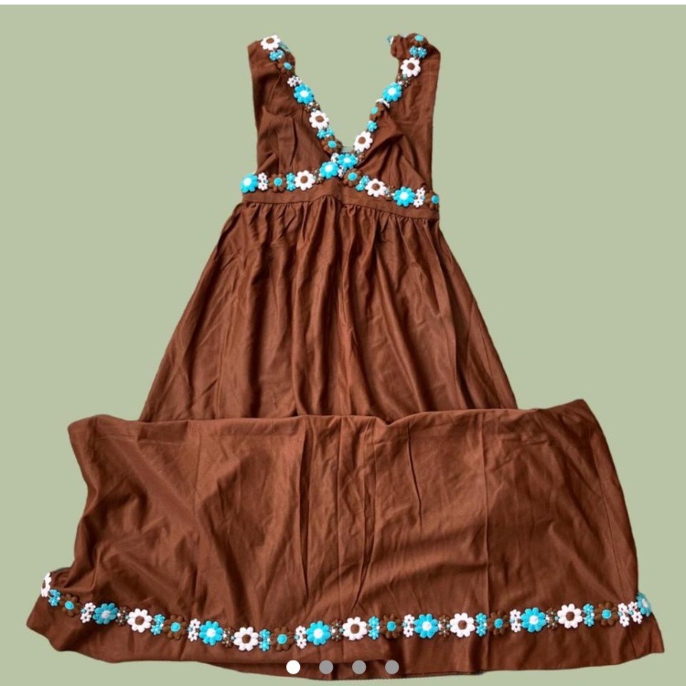 Vintage 70s maxi dress